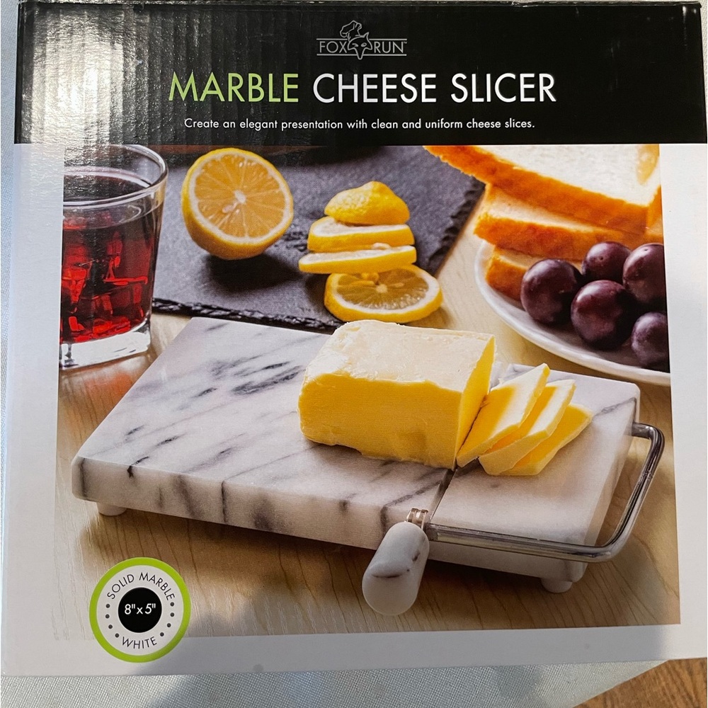 Marble cheese slicer BRAND NEW NEVER USED